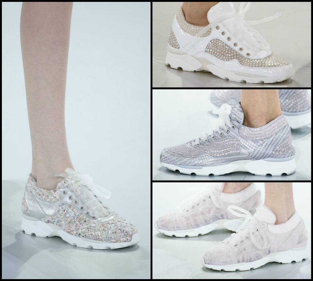 chanel white sneakers