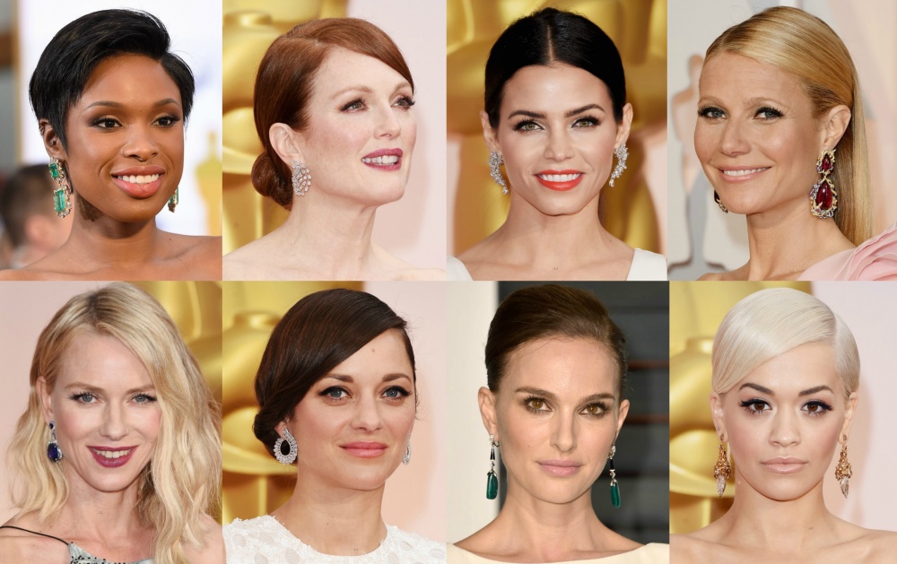 Jennifer Hudson, Julianne Moore, Jenna Dewan, Gwyneth Paltrow, Naomi Watts, Marion Cotillard Natalie Portman and Rita Ora
