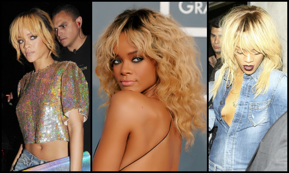 1. Rihanna's Iconic Blonde Hair Looks - wide 3